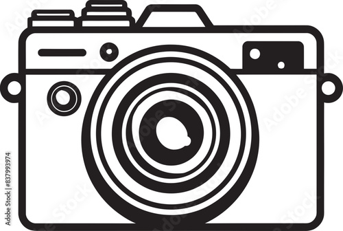 Shutter Showcase Camera Design Vector Frame Finesse Graphic Logo Art