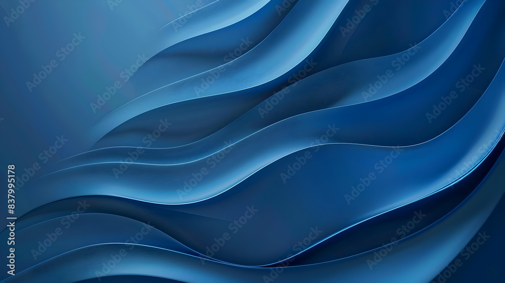 Obraz premium blue luxury background with gradient effect