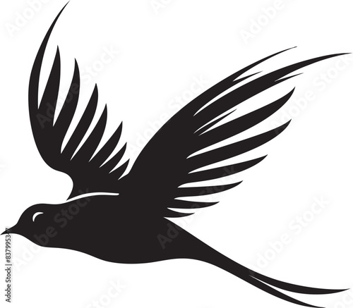 Feathered Folly Vector Bird Art Celestial Coop Cartoon Housebird Icon