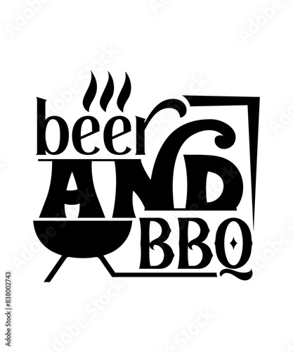 beer and bbq svg