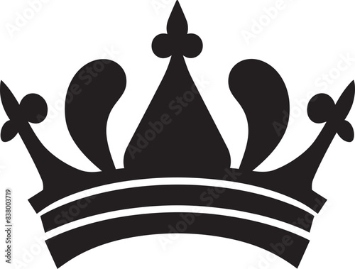 Crown Majesty Vector Logo Icon Aristocratic Aura Iconic Crown Icon