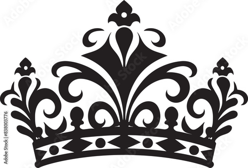 Crown Majesty Iconic Graphic Icon Aristocratic Aura Crown Logo Design
