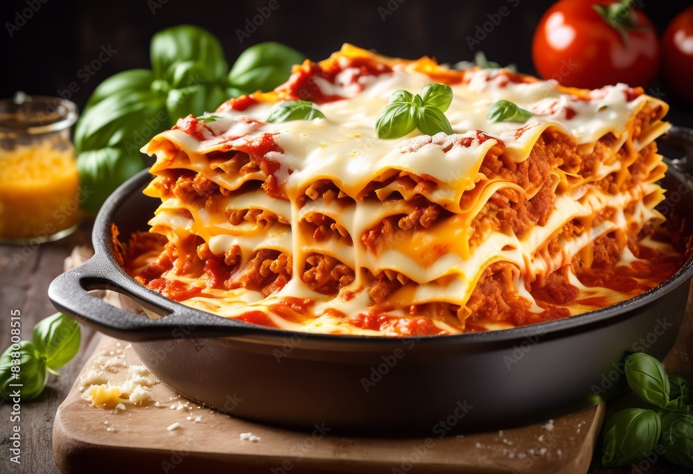cheesy lasagna fresh from melted cheese top, oven, layers, baked, delicious, savory, homemade, gooey, mozzarella, ricotta, parmesan, bubbling, pasta, dish cheesy lasagna fresh from melted cheese top, oven, layers, baked, delicious, savory, homemade, gooey, mozzarella, ricotta, parmesan, bubbling, pasta, dish