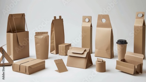 Using recycled materials for packaging and promotional materials