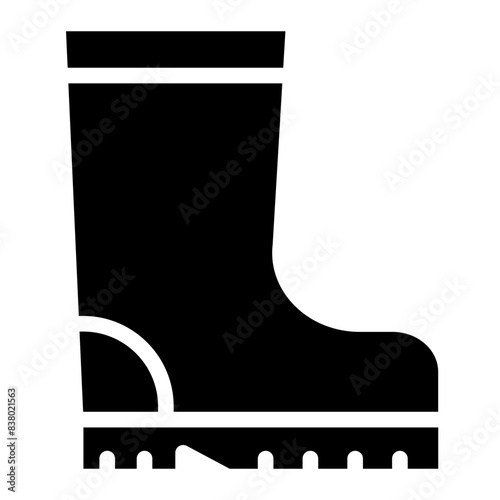 Rain boot icon