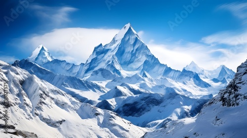 Panoramic view of mount Matterhorn in Swiss Alps, Switzerland © Iman