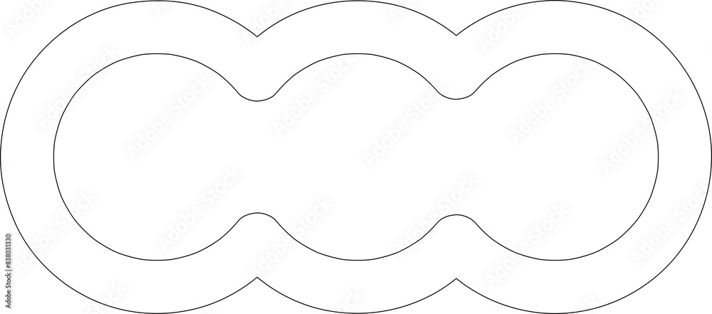 Circle shape design. Geometric element Circle shape design. Geometric element