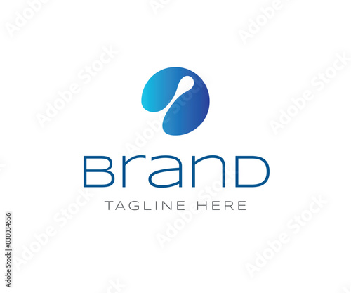 Circle logo icon design template elements. Usable for Branding, Business and Technology Logos.
