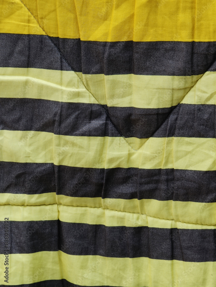 background of a striped fabric texture