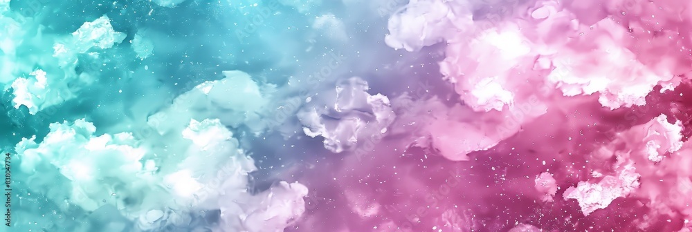 Fototapeta premium Pastel Cloud Abstract Art with Soft Gradient