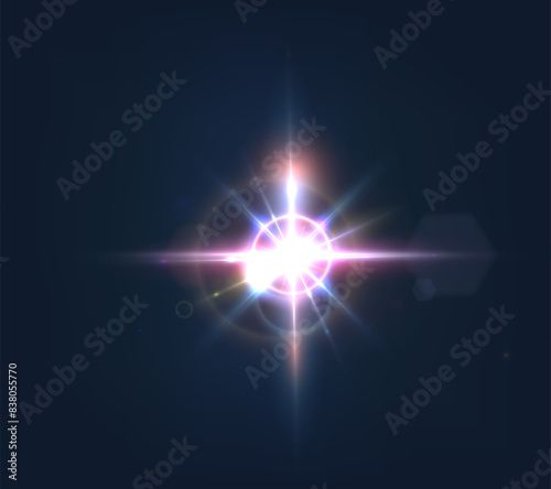 Flash, realistic highlights, glowing effects, camera light, sunlight reflection, stars, isolated highlights, sparkling highlights. Isolated on transparent background, png. Celestial, space elements 