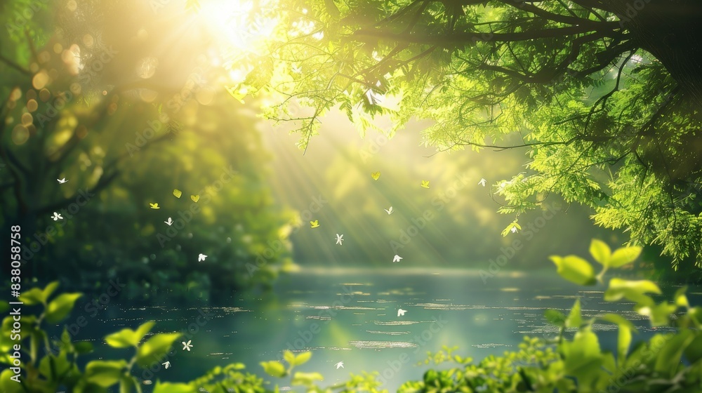 green nature background green nature background