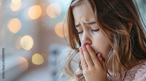 children whooping cough background