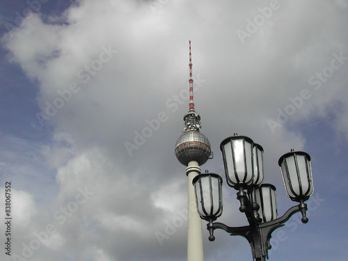 TV Tower Fernsehturm in Berlin, Germany. photo