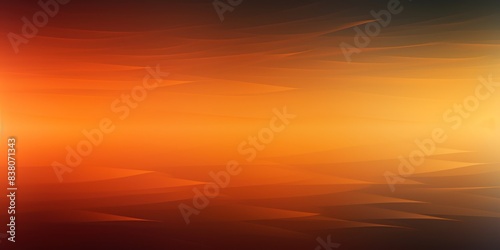 Orange glow blurred abstract gradient on dark grainy background bright design with copy space for text photo or logo display marketing social media © Michael