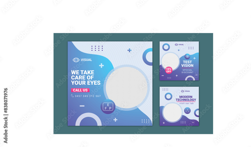 Medical health clinic template for social media post vector template. Medical social media post. Medical social media banner. healthcare social media post template. Medical health clinic template for social media post vector template. Medical social media post. Medical social media banner. healthcare social media post template.