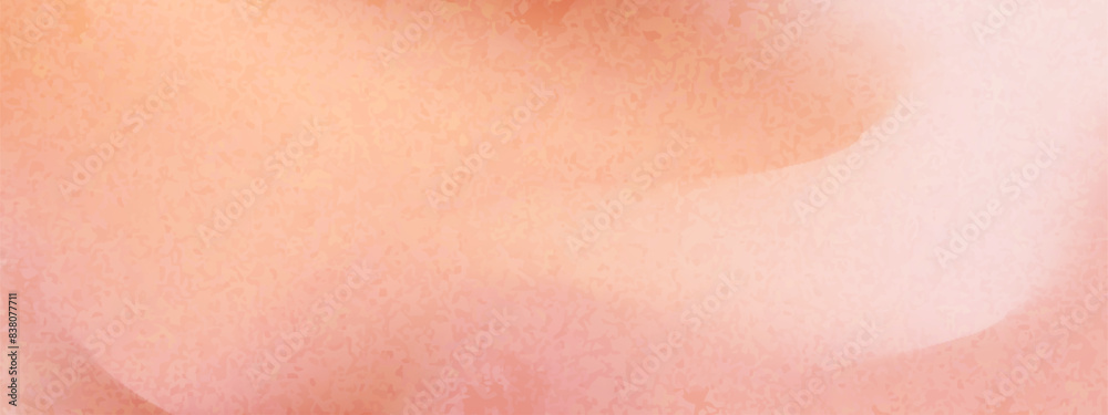 Peach gradient grain background with abstract wave. Nude, peach and apricot gradient soft color. Warm fuzz bg for wallpaper. Vector illustration Peach gradient grain background with abstract wave. Nude, peach and apricot gradient soft color. Warm fuzz bg for wallpaper. Vector illustration