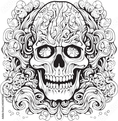 Twisted Tales Iconic Nightmares in Graphic Design Phantasmagoria Nightmare Coloring Book and Iconic Designs