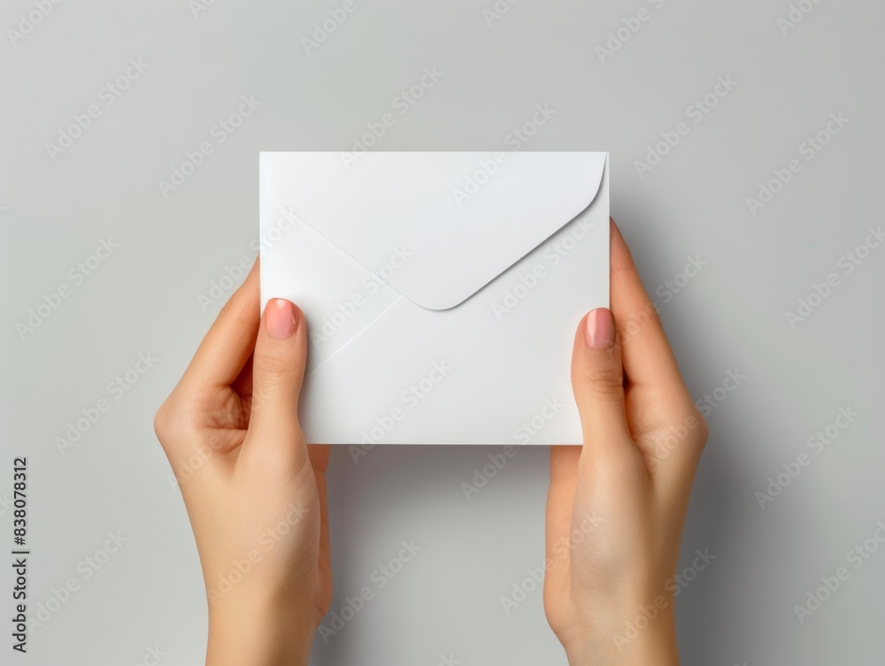 Elegant Greeting Card Mockup, Depicting a Blank White Square Card Held by a Female Hand. Stylish Blurry Background, Ideal for Text Entry and Celebration Messages. Elegant Greeting Card Mockup, Depicting a Blank White Square Card Held by a Female Hand. Stylish Blurry Background, Ideal for Text Entry and Celebration Messages.