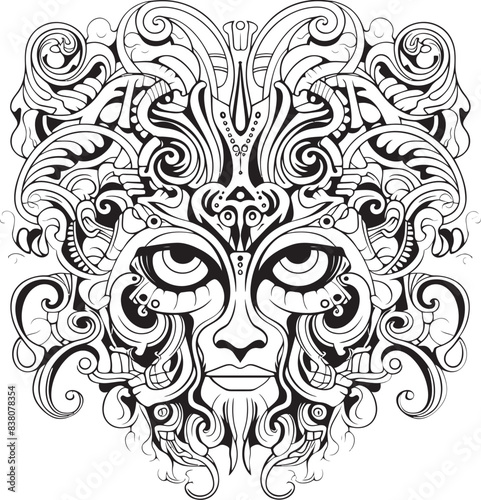 Phantasmic Phobias Nightmare Coloring Book and Iconic Design Tenebrous Trails Psychedelic Nightmares in Graphic Art
