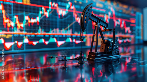 Oil mining with the world economy