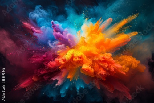 Explosion of colors 