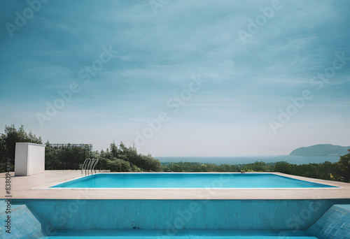 swimming pool in hotel