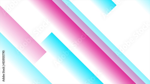 Free Download Blue and pink glossy stripes abstract minimalistic background - GFXLoad