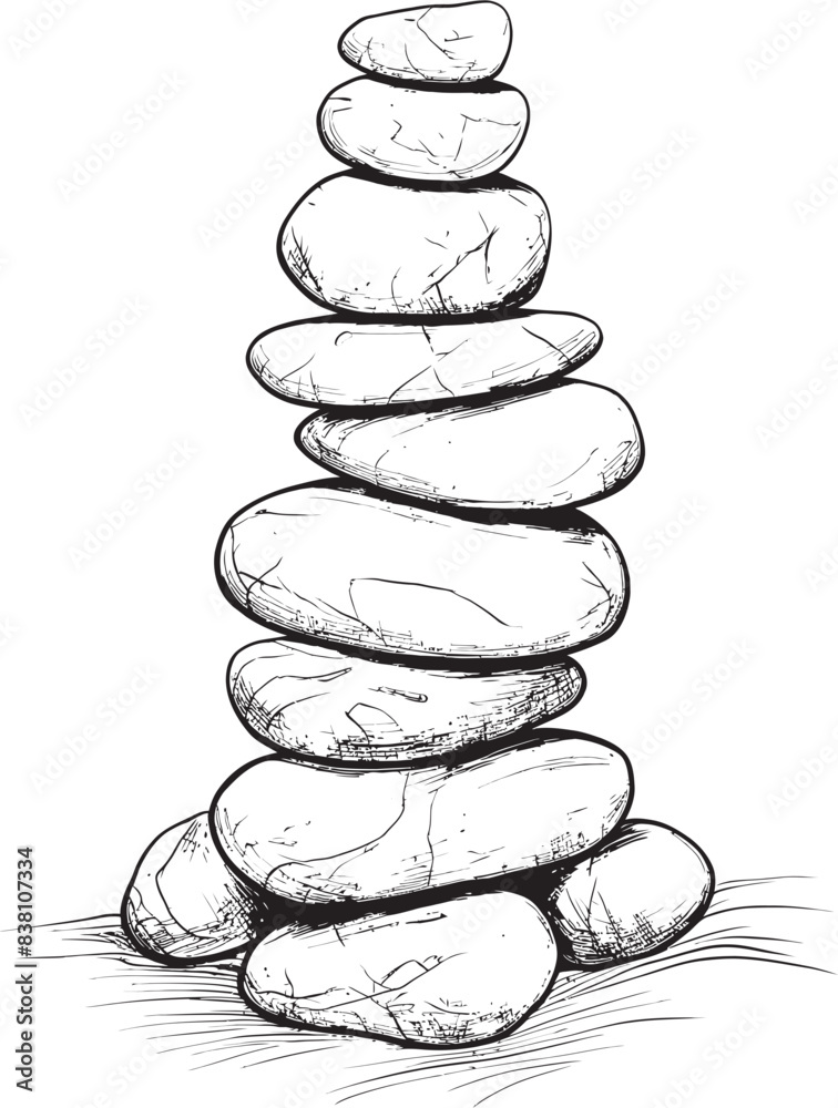 Artistic Pebble Tower Icon Natural Graphic Inspirations Tranquil Zen Garden Stack Design Simple Logo Concepts Artistic Pebble Tower Icon Natural Graphic Inspirations Tranquil Zen Garden Stack Design Simple Logo Concepts