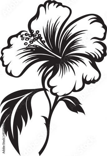 Wallpaper Mural Hibiscus Bloom Iconic Tropical Elegance Tropical Hibiscus Elegance Iconic Floral Design Inspiration Torontodigital.ca