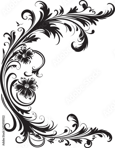 Elegant Victorian Corner Detail Gracefully Preserved Artistry Classic Vintage Floral Corner Honoring Craftsmanship and Tradition