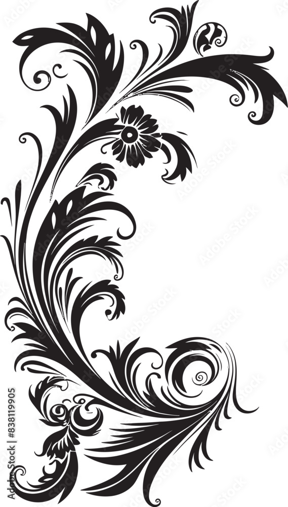 Ornate Victorian Corner Pattern Capturing Classic Flourish Classic Vintage Corner Illustration Reviving Artisanal Craft Ornate Victorian Corner Pattern Capturing Classic Flourish Classic Vintage Corner Illustration Reviving Artisanal Craft