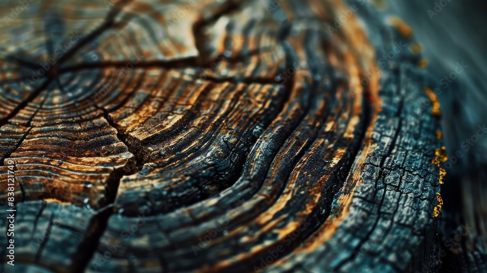 Texture of wood background closeup, top view, surface with natural pattern and various wood grain details Texture of wood background closeup, top view, surface with natural pattern and various wood grain details