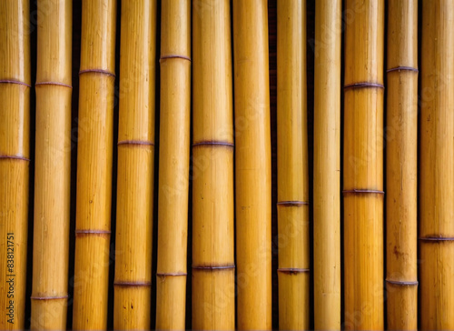 Wooden bamboo textured background