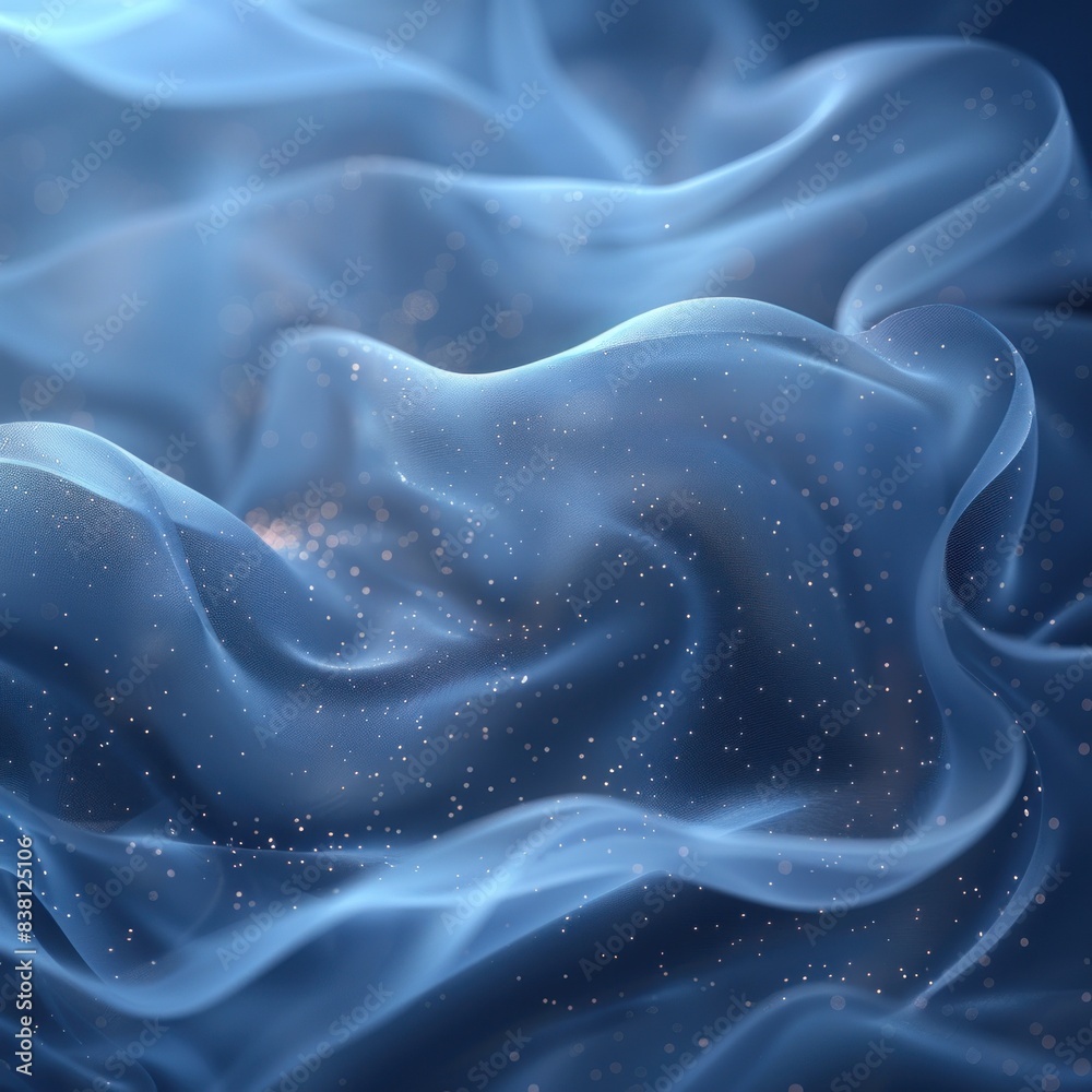 Smooth smoke waves of digital art above the clouds with the concept of a combination of comulunimbus waves creating sparkling smoke in an exotic, shiny gray color Smooth smoke waves of digital art above the clouds with the concept of a combination of comulunimbus waves creating sparkling smoke in an exotic, shiny gray color
