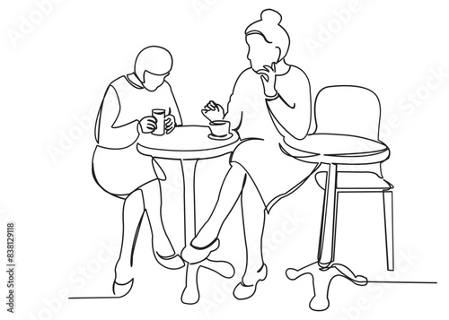 1_girls in a cafe