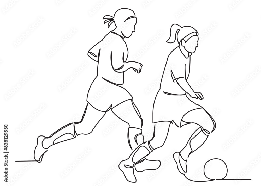 girls playing soccer girls playing soccer