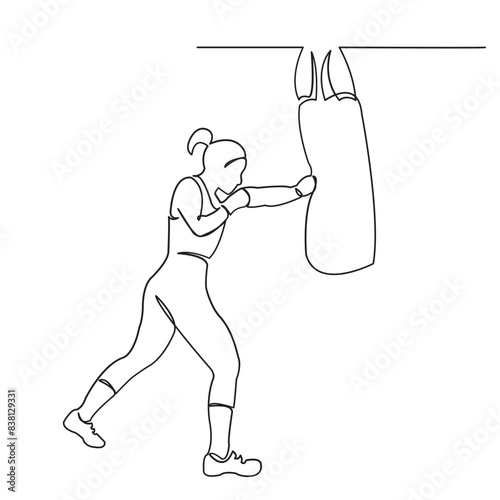 girl boxer