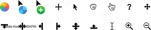 Mac OS mouse cursor pointer anchor click os icon. Clicking pointing hand clicks and waiting loading icons. by Apple Computers safari iOS UI arrows or hands cursors tools, computer ui text box zoom in