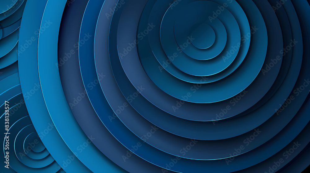 Background with circular layers vector image Background with circular layers vector image