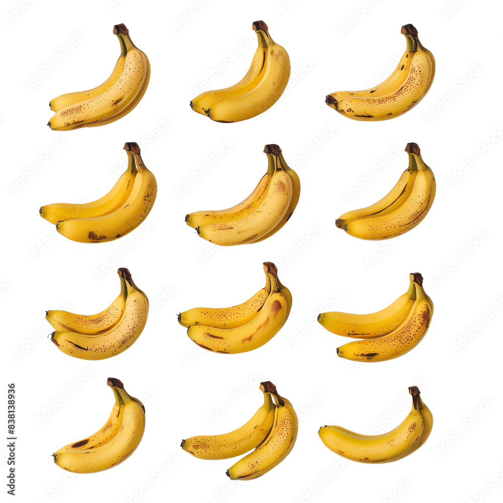 set of bananas on transparent background.PNG, transparent background set of bananas on transparent background.PNG, transparent background