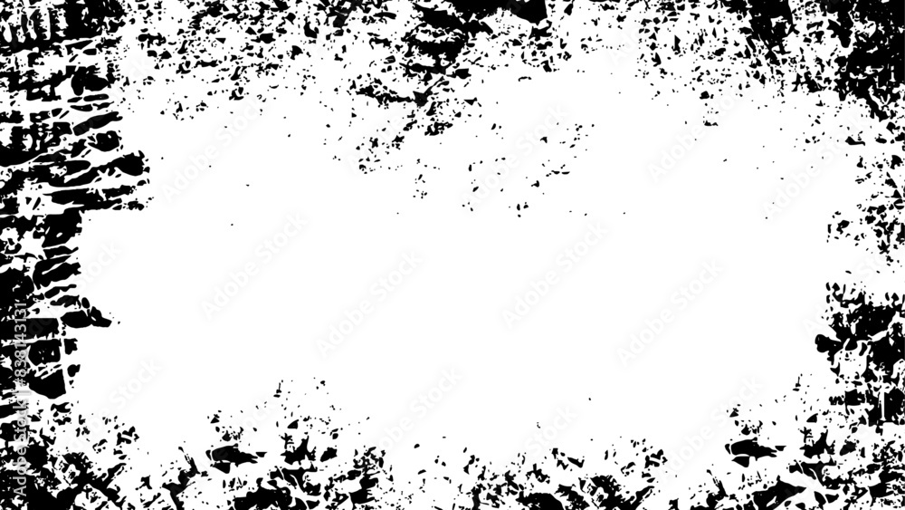 Fototapeta premium Screen effect use for Grunge background.