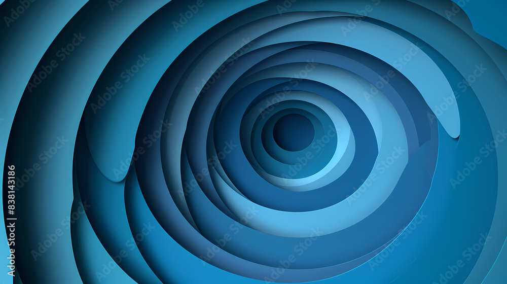 Background with circular layers vector image Background with circular layers vector image