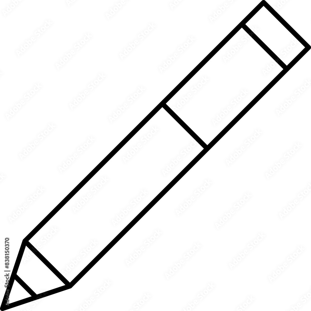 Pen icon. Pencil line icon. Edit symbol. Pen marker. Pencil or pen icon set. Vector illustration. Pen icon. Pencil line icon. Edit symbol. Pen marker. Pencil or pen icon set. Vector illustration.