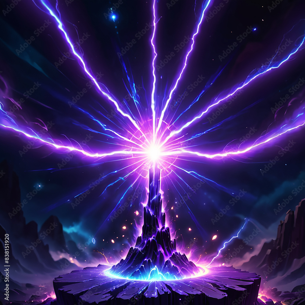 Obraz premium abstract background with stars