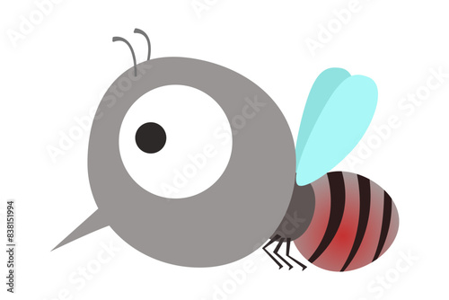 mosquito carrier of dengue fever disease concept