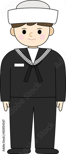 대한민국 호국보훈의 달 벡터 일러스트 오브젝트 (Korea Navy Uniform, Navy Character, 현충일, 국군의 날, 625 전쟁, 연평해전, 육군, 한국 군인, 군복, 모자, 장교, 여군, 무궁화, 태극기, 현충원, 전쟁기념관, 국가유공자, 보훈가족)