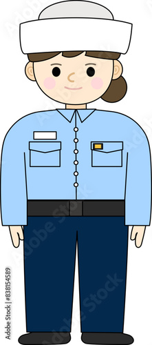 대한민국 호국보훈의 달 벡터 일러스트 오브젝트 (Korea Navy Uniform, Navy Character, 현충일, 국군의 날, 625 전쟁, 연평해전, 육군, 한국 군인, 군복, 모자, 장교, 여군, 무궁화, 태극기, 현충원, 전쟁기념관, 국가유공자, 보훈가족)