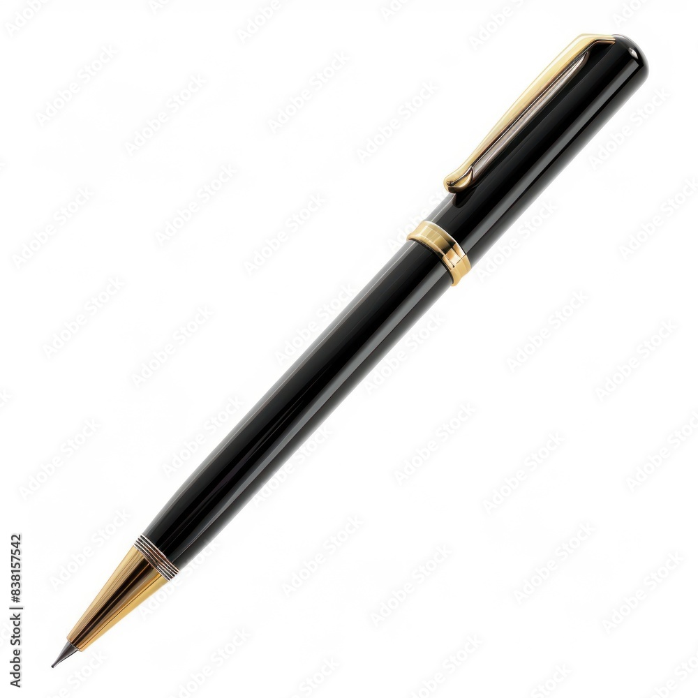Pen isolated on white background. High-resolution photo of classic writing instrument. Pen isolated on white background. High-resolution photo of classic writing instrument.