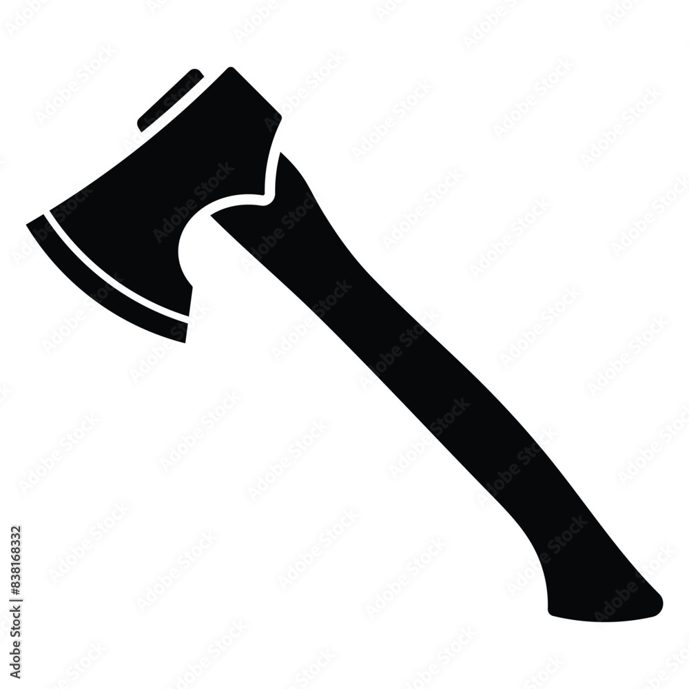 Axe black vector icon. Black silhouette. Ideal for Graphic Design, Illustrations, and Digital Art Projects. Axe black vector icon. Black silhouette. Ideal for Graphic Design, Illustrations, and Digital Art Projects.
